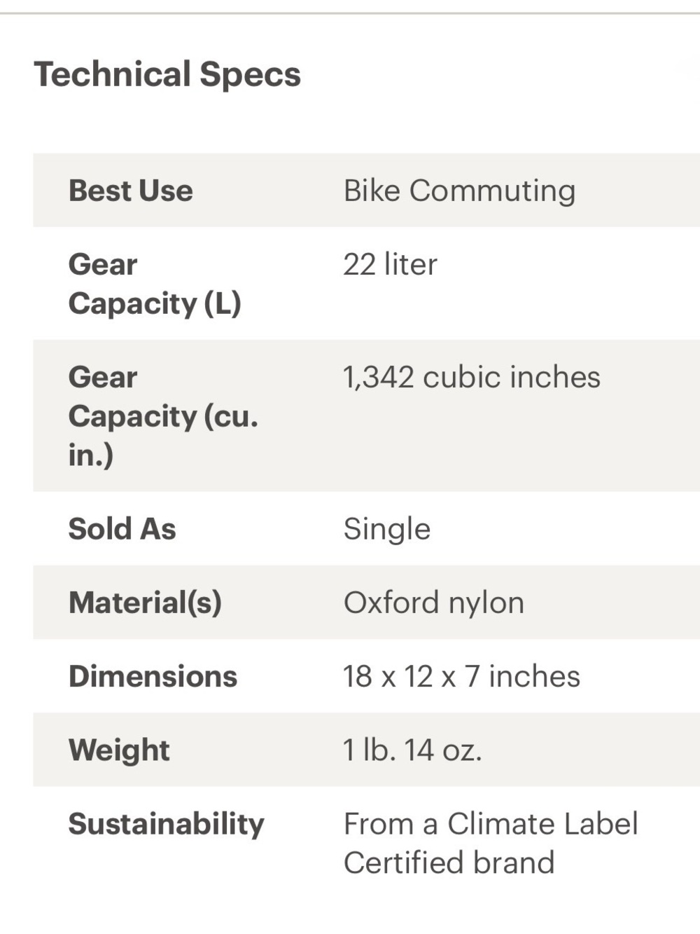REI Co-op Junction Pannier Single Bike Bag - Picture 7 of 10